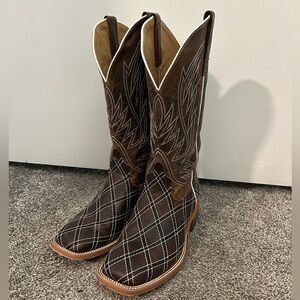 Horse Power Tan Leather Boots